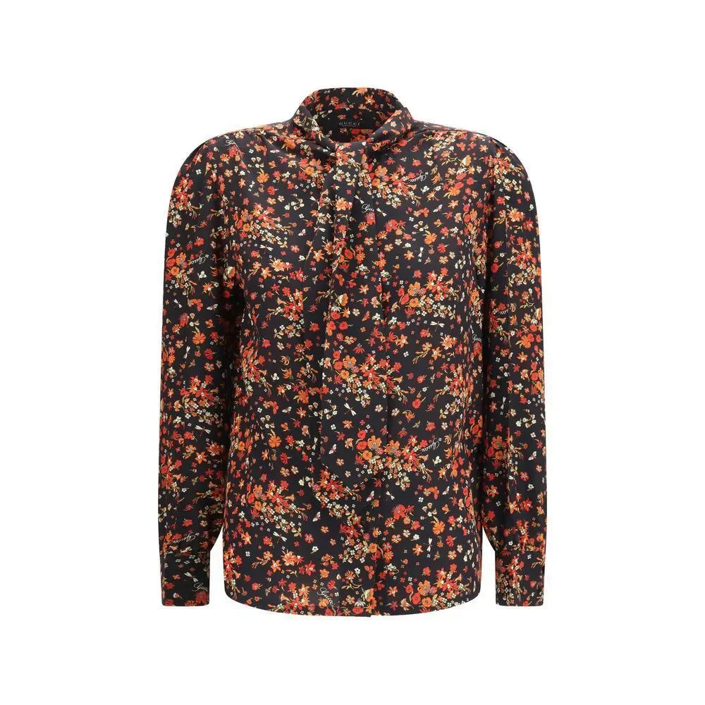 Gucci Multicolor Silk Shirt